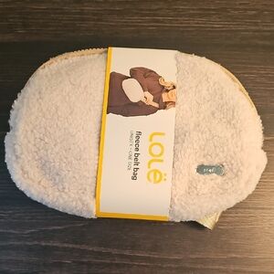 LOLE Fleece Belt Bag